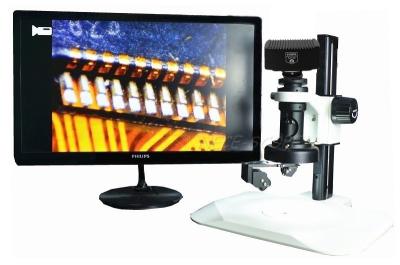 China Edu Science 3D Digital Microscope 60fps 1080P To HDMI Screen Monitor for sale