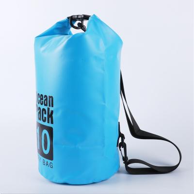 China Small in Size and Light in Weight Floating Dry Bag Boating Hiking Outdoor PVC Waterproof Pack Storage Ocean Dry Bag with Shoulder Straps for sale