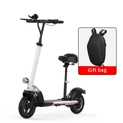 China 48v 10ah 500w 45km/h 2 Wheels Road-Folding Unisex Adult e Scooter Self Balance Pro Electric Scooter for sale