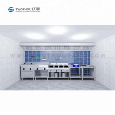 China CKE Used Commercial Kitchens Hotel Kitchen Food Catering Equipment For Sale for sale