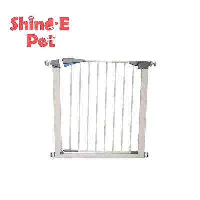 China Easy Mounted Eco-Friendly Safety Baby Door Automatic Lock Pet Mental Gate for sale