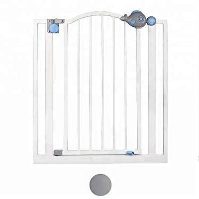 China Sustainable Professional Custom Baby Gate Adjustable Wide Walk Through Baby Safety Gate for sale