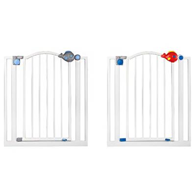 China Sustainable Kids Fence Stairs Pet Door Safe Guard For Baby for sale