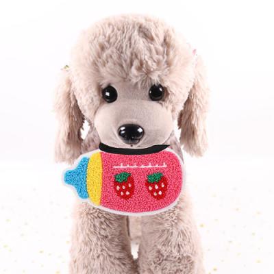 China Fashion Adjustable Hot Sale Cotton Funny Pet Collar Dress Bibs Scarf for sale