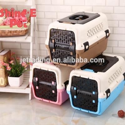 China Small Sustainable Corrugated Plastic Pet Air Carrier Sling For Small Dogs for sale