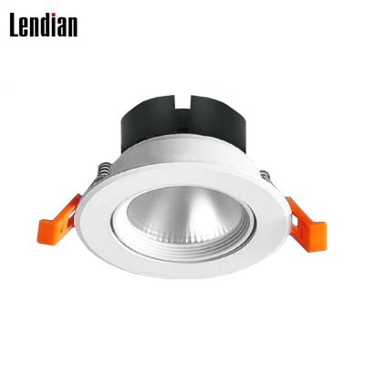 China 5w 7w 9w 12w 15w 20w modern dimmable cob spot light wall recessed downlights anti-glare seal mini ceiling spotlights led downlight for sale