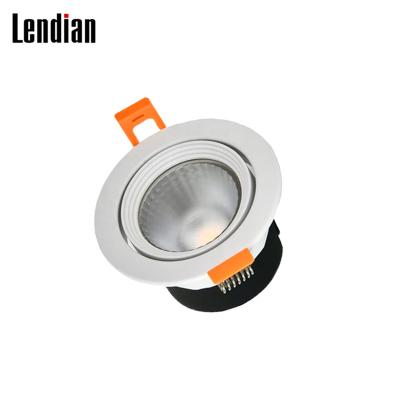 China Modern Australian Standard 24v White Australian Standard Potable Light 24v Adjustable White 75mm Cut Out Triple TDC Led Downlights for sale