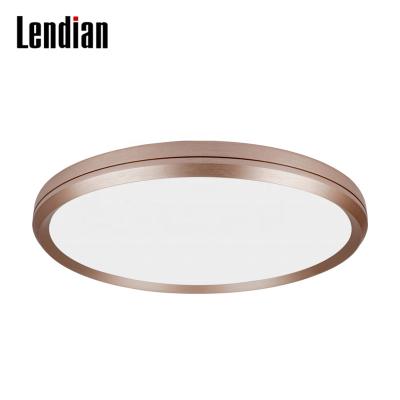 China Modern nordic narrow border recessed saa round gold square tuya app zigbee led ceiling lamp light 30w 48w 72w for office for sale