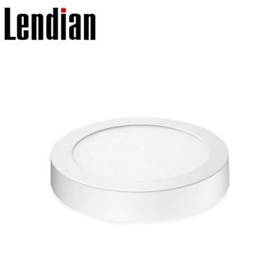 China Modern round square illumination decoration smd aluminum frame led ceiling panel light 9w 6w 3w 600x600 for sale