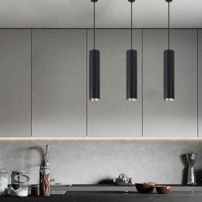 China Factory Direct Selling Modern Nordic Restaurant Modern Kronleuchter Round Shape Vintage Black Color Screw In Pendant Lights for sale