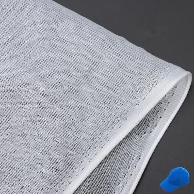 China Wholesale Soft Textile Fabrics Supplier Breathable Mesh Fabric For Hat Lining 100% Polyester for sale