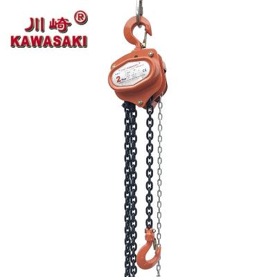 China High Quality Kawasaki Hotels 0.25-50 ton manual chain pulley block CE standard hand crane chain block 5ton 10 ton for sale