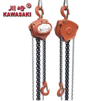 China High Quality Block CE Pulley Chain Building Material Stores Kawasaki Hand Chain Block Manufacturer 1ton Chain Block Price Standard for sale