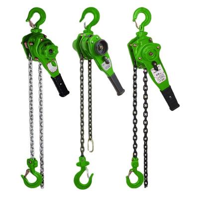 China Hot Selling High Quality 3t1.5m Goods Kawasaki Hoist 0.75t To 9ton Heavy Duty Chain Lever Hoist Chain Ratchet Chain Puller for sale