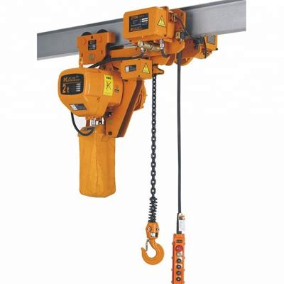 China Hotels Overhead Cranes Reversing Hooking Electric Chain Hoist for sale