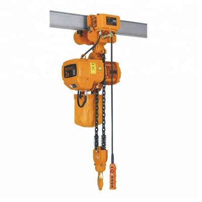 China Hotels 2 ton high quality electric hoist chain hoist for sale