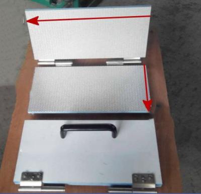 China Cheap beekeeping notebook type 220*420mm size beeswax foundation sheet mold for sale