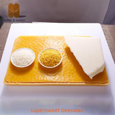 China China manufactory supply pure yellow beeswax for beehvie triple-filtered beeswax block pellets for sale