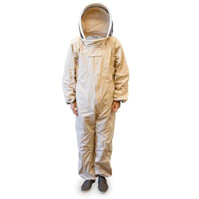 China Full Body Professional Beekeeping Cloth Hooded Bee Suit for sale