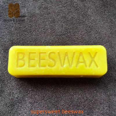 China 1lb Bees wax Bars Pure 100% Natural yellow beeswax block for sale