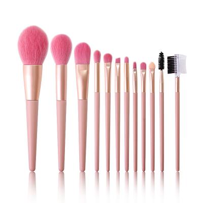 China Wholesale 12 Pcs Professional Smudge Brush China Factory High Quality Makeup Brushes Makeup Brush Set for sale