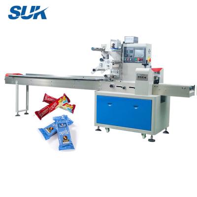 China GARMENT Factory Price Horizontal Flow Packing Machine For Biscuit Biscuits Bread for sale