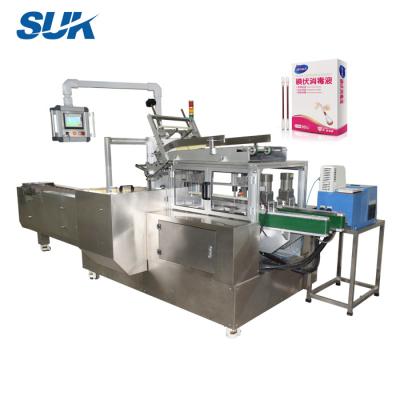 China Food Cotton Swab Machine Automatic Nucleic Acid Cartoning Packing Machine for sale