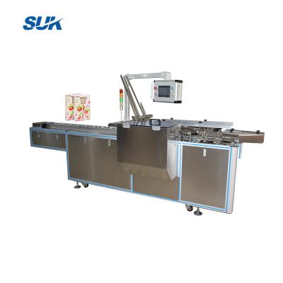 China Automatic Food Cosmetic / Bottle Cartoning Machine Maker for sale