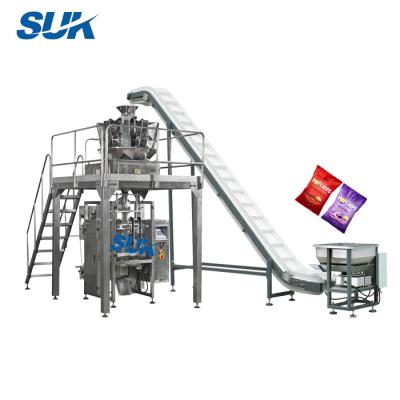 China CLOTHING Automatic Multi Heads Weighing Balloon Packing Machine for sale