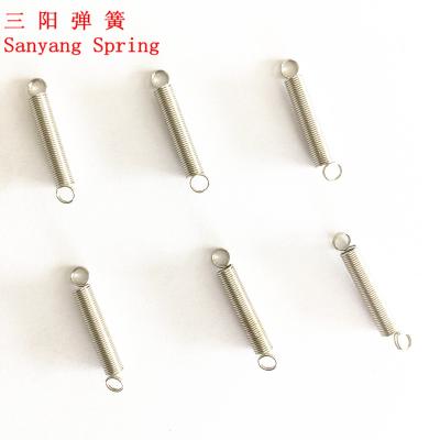 China Coil OEM Shaped Small Thin Wire Stainless Steel Extension Spring Greenhouse Spring Lock Top for sale