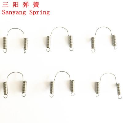 China Double coil hook tension spring for trampoline for sale