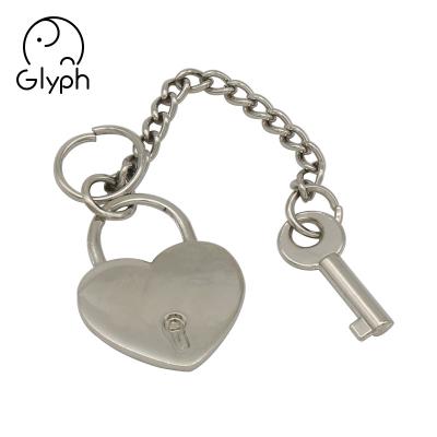 China Accessories Washable Decorative Heart And Head Shaped Strap Chains For Belt Clothes for sale