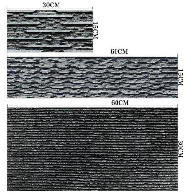 China China Supplier Design Natural Professional Slate Relief Decorative Stone Wall for sale