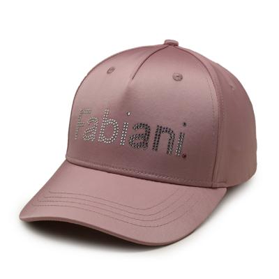 China COMMON Customize Logo Baseball Hats Cap For Rhinestone Bling Diamond Summer Sports Caps Women Women Hats for sale