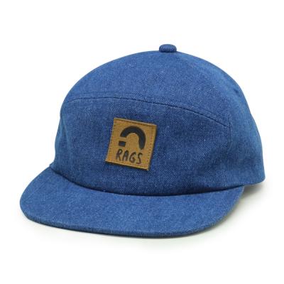 China Character Customized Denim Snapback Hat Dad Hat / 6 Panel / Flat Bill Hats for sale