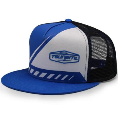 China Custom Flat Bill Hat 3D Character Embroidered Snap Back Cap Hat for sale