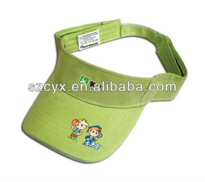 China Best Selling COMMON Kids Visor Hat, Kids Sun Visor Hat for sale