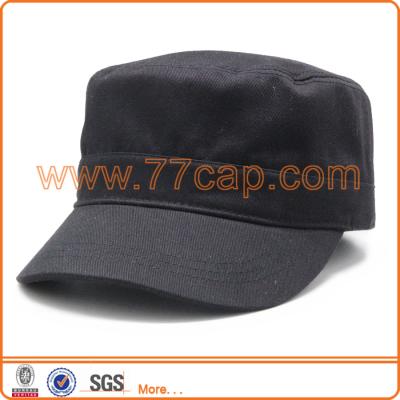 China Custom Blank Cotton COMMON Military Snapback Cap Army Round Hats For Adult for sale