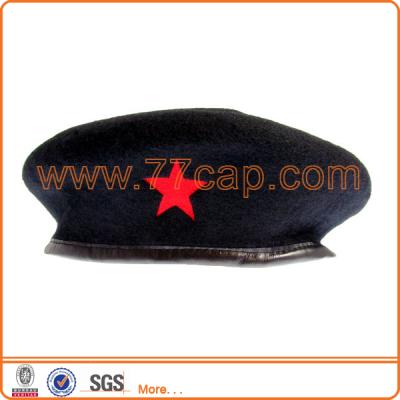 China COMMON High Quality Customized Military Beret Hats And Hats for sale