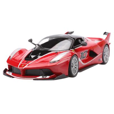 China Toy Burago Popular Simulation Diecast Alloy Toys 1:24 Ferrari FXX K Sports Car Model Decorations Boys Gift Collection Gift for sale