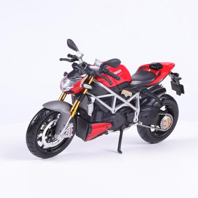 China Toy Maisto 1:12 Ducati Street Bully Motorcycle S Toy Decorations Gifts Imulation Motorcycle Super Diecast Nude Models for sale