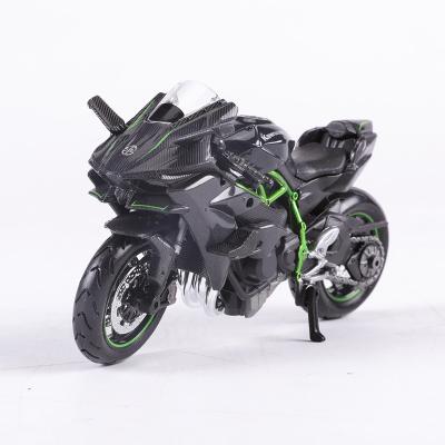 China Toy Maisto 1:18 Scale Diecast Metal Die Cast Motorcycle 118 Kawasaki H2R Model Motorcycle Toy For Collection for sale