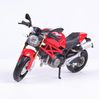 China Decoration 1/12 simulation heavy alloy car toy car toy Ducati monster 696 motorcycle machine diecast model for sale