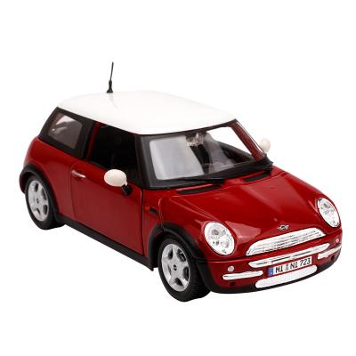 China 1:24 BMW mini cooper car simulation Toy Maisto mini cooper alloy model car decoration diecast collection for sale