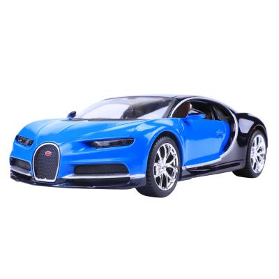 China Toy Maisto Diecast 1/24 Alloy Car Simulation Toy Car Bugatti Chiron Racing Boys Sports Car Collectible Models for sale