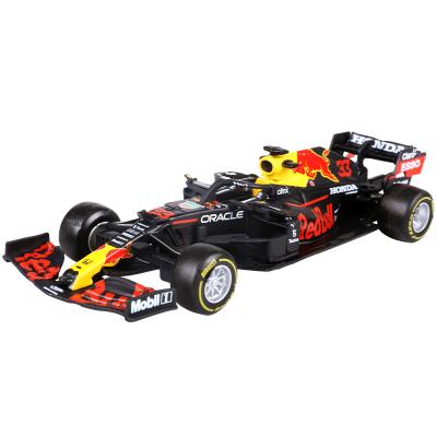 China 2021 Diecast Toy Bburago Red Bull F1 rb16b simulation alloy racing model 1 43 Red Bull F1 racing car for sale