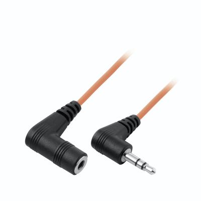 China Electronic Industrial Cable DC3.5 Audio 90degree Cable Plug DC3.5 To DC Jack AWG28 for sale