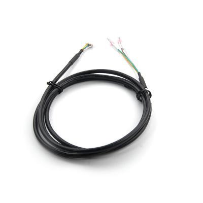 China Professional Electronic Cable Assemble Supplier 4P HSG To TERMINALX4 Wire Harness Cable For For Industrial Devices for sale