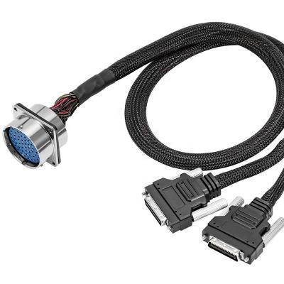 China Industrial Control Equipment VGA 36pin Adapter SCSI Cable with VHDCI 36P Male and DB 36P Connector Analog Signal Port Plug Cable for sale