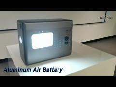 Portable Aluminum Air Battery 700Ah 10W For Emergency Light